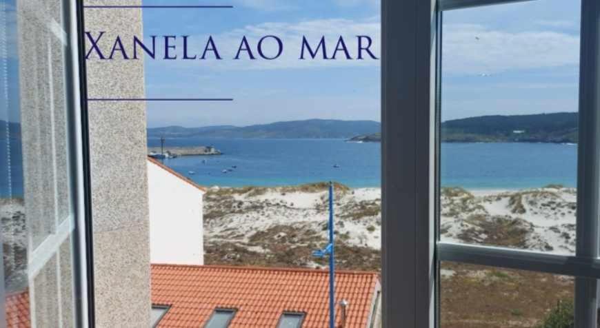 Apartamento Xanela O Mar Laxe Exteriör bild